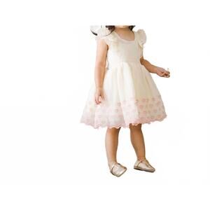NEW NORALEE kids' provence dress in natural